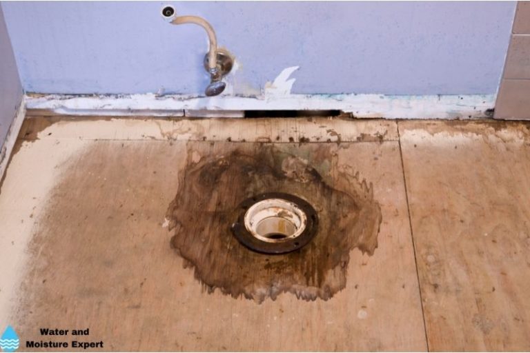 Water-Damage Bathroom Floor. Tips from professionals